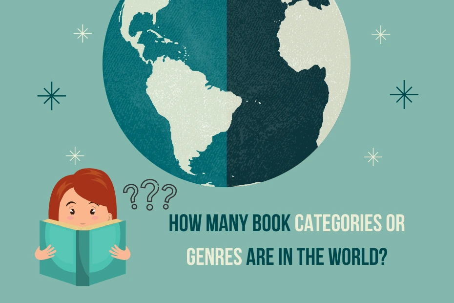 How many book categories or genres are in the world?